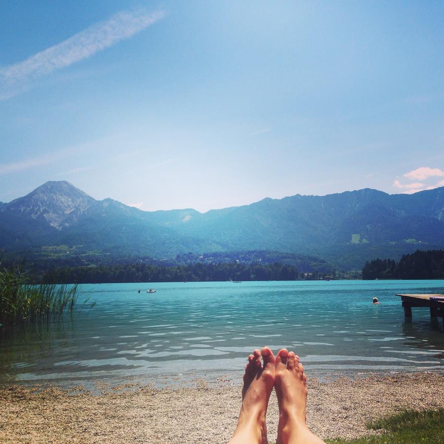 Pension Seerose Drobollach am Faakersee Buitenkant foto